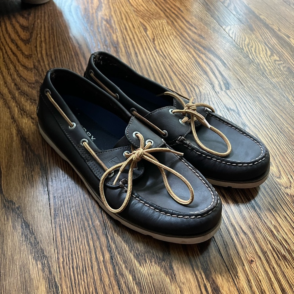 Sperry Brown Leather Loafers Slip-Ons